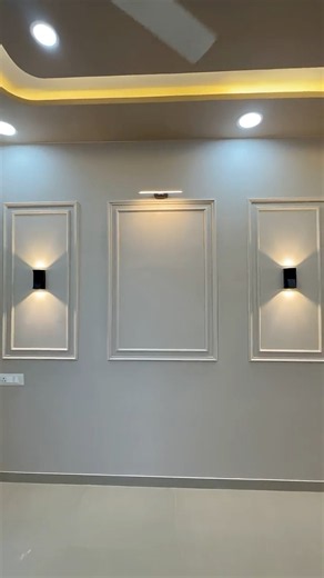 PVC wall moulding design !! #moulding #interiordesign #viral #shorts