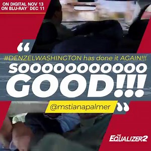 3.8K views · 148 reactions | Denzel Washington delivers a brilliant performance in The Equalizer 2. Bring the movie home on Digital 11/13 and on Blu-ray 12/11. #TheEqualizer | The Equalizer | Facebook