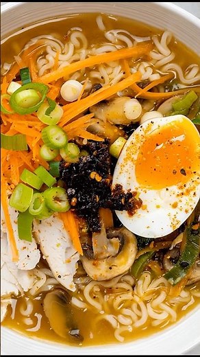 Ramen au poulet ⭐ #Ramen #poulet