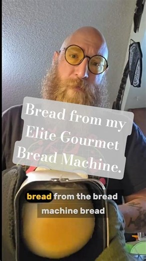 Squares in the Kitchen- Elite Gourmet 2LB Bread Machine