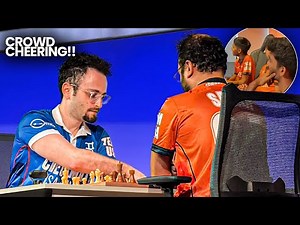 Levy takes on Sagar | The crowd goes wild | Checkmate: USA vs India | Highlights | Part Three