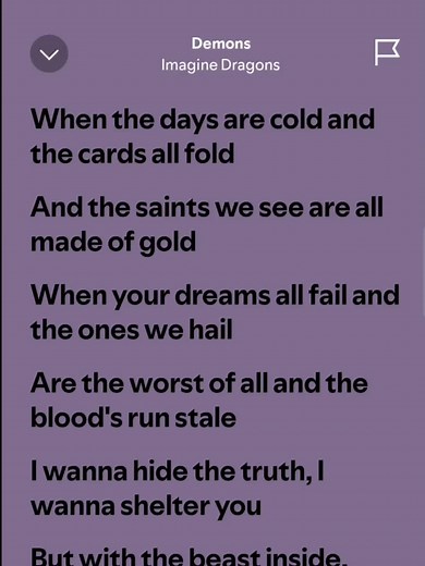 Demons Lyrics by Imagine Dragons Explained