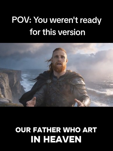 The Lord’s Prayer like you’ve never heard it before ⚔️🔥 Christian Viking Music #christianrap #chh #lordsprayer #gospelmusic #vikingmusic