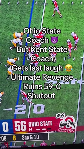 Ohio State ruins their 59-0 shutout because they wanted to go for field goals