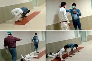 Hospital staff 'punished' for misbehaving with patient