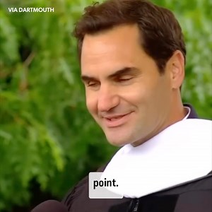 12M views · 138K reactions | This is a MUST WATCH.  Watch highlights from Roger Federer’s Dartmouth Commencement speech. (via Dartmouth) | Tennis Channel | Facebook