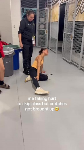 Faking Injury to Skip Class: When Crutches Become the Problem