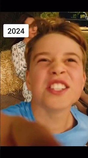 #PrinceGeorge 's first public speaking moment Vs Most Recent #shorts