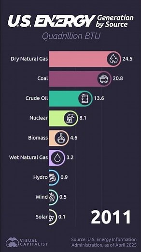 America’s Power Shift: From Coal to What? (1950–2024)