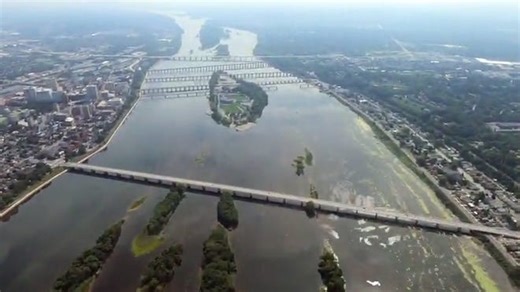 Video: Take an aerial tour of the lower Susquehanna River
