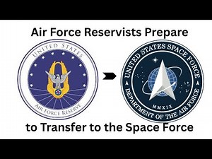 Air Force Reservists Preparing to Transfer to the Space Force