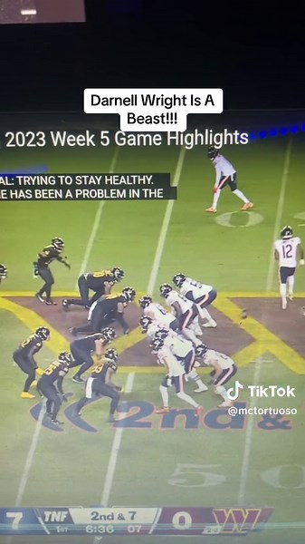 Darnell Wright Rookie Lineman Highlights