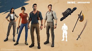 Encuentra tu fortuna en la isla de Fortnite con Nathan Drake y Chloe Frazer, de la serie UNCHARTED