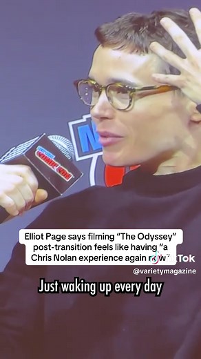 Elliot Page Discusses Filming 'The Odyssey' Post-Transition