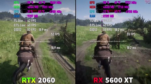 RX 5600 XT vs RTX 2060 test in 7 games