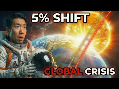 A Small Orbit Shift, A Big Survival Problem — The Science of Earth–Sun Distance and Life on Earth