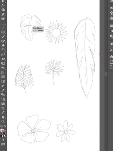 Come on... kita membuat konsep sketsa sederhana dulu untuk object seamless pattern kawan 😉 #design #adobeillustrator #seamless #graphicdesign #motif