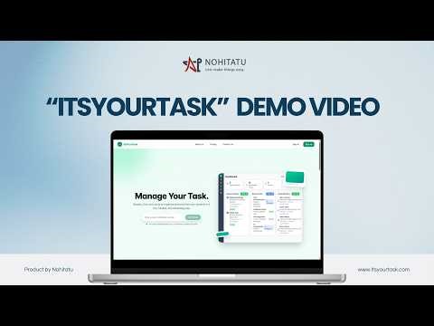 ItsYourTask Manager Demo – Task & Workforce Productivity in One Platform