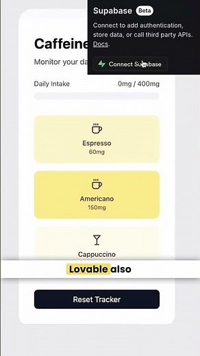 Lovable.dev vs Bolt.new: Caffeine Tracker App Review