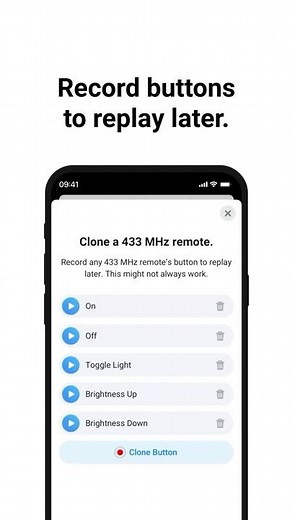 ✨ Introducing 433 MHz Remote Cloning