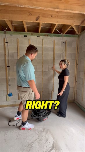 Looks like someone cut corners on these furring strips—drywallers are going to love this... not! | Home Love Construction