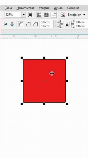 Offset distance in Corel Draw