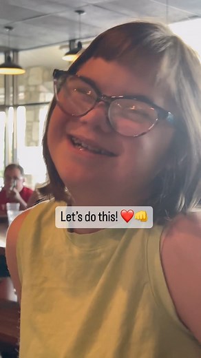 74K views · 9.1K reactions | Ruby recently said she wants to be a chef and open her own restaurant with a *very* diverse menu apparently❤️ Don’t worry, I’m sure there will be queso… Would you come and eat at “Ruby’s Restaurant?” #yesplease #lifewithrubydoobs #dinnerchatswithruby #chef #theluckyfew #downsyndromerocks #downsyndrome | RubysRainbow.org | Facebook