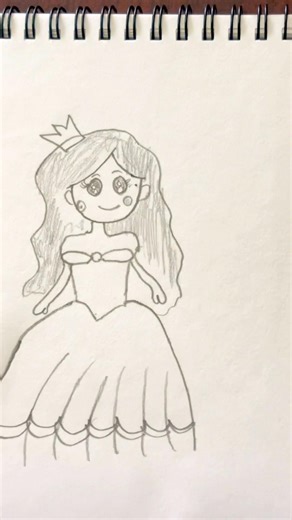 Doll drawing step by step #views #art #drawingtutorial