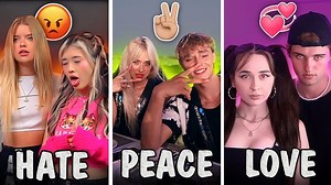 328K views · 10K reactions | Hate, peace and love // XO team tik tok compilation Hey guys. Today we decided to show you a selection of our best tiktok and shorts videos. In this video you can see: XO TEAM DANCE and XO TEAM LIPSING. How do you like our compilations? | XO Team Life | Facebook