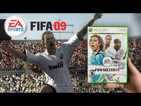 FIFA 09 (XBOX 360) - Conferindo o Game! Real Madrid vs Milan! [PT-BR]