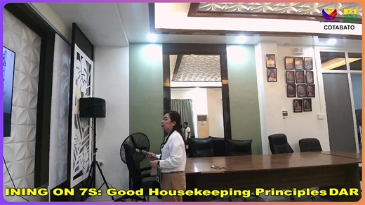 Training on 7S: Good housekeeping principles February 23, 2026 | Support To Operation Division-STOD North cotabato