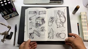 En nuestro curso de dibujo EN LÍNEA; trabajamos con estudios de objetos, escenarios entre otros. Aprende a dibujar así: http://bit.ly/Curso_Dibujo | MST Design Academy