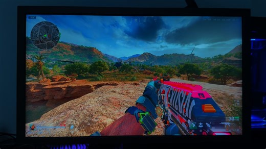 游戏画面设置分享！卓威XL2586 开箱！