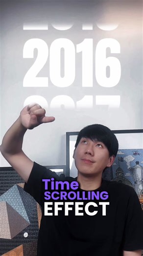 Create Engaging Time Scrolling Effects Using Your Phone