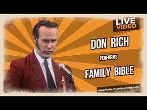 Don Rich Family Bible Live | Willie Nelson Classic