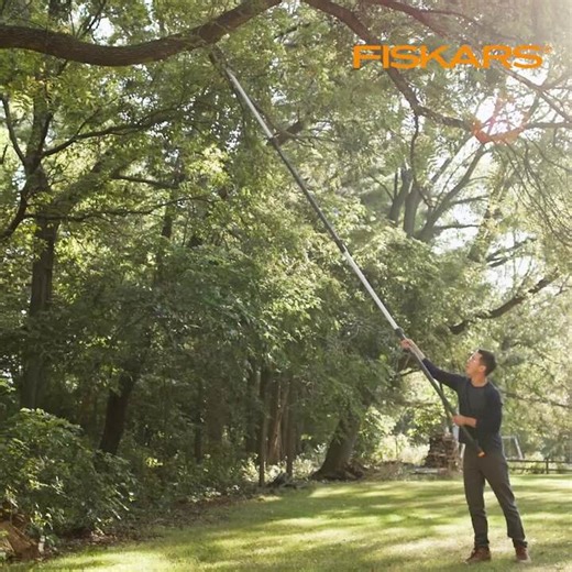 Fiskars XtendControl 3 ft. to 6 ft. Extendable Aluminum Tree Pruner Pole 1075294