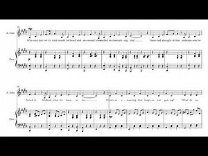 The Muppet Movie - The Rainbow Connection | Low Voice & Piano