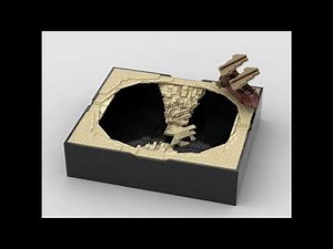 Sarlac Pit - Lego Architecture Style