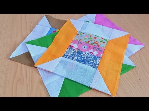 How to Make a Simple Spools Quilt Block!