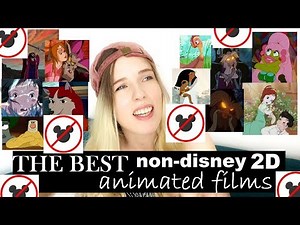 TOP 5 ANIMATED non-Disney 2D movies!