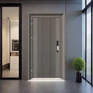 [Hot Item] Stainless Steel Security Door Designs Cast Aluminium Blast Proof Entry Door
