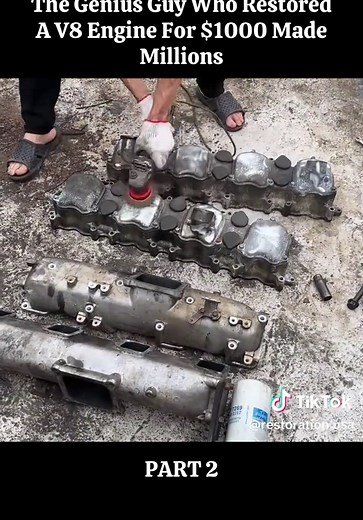 Restoring a V8 Engine for $1000: The Amazing Success Story