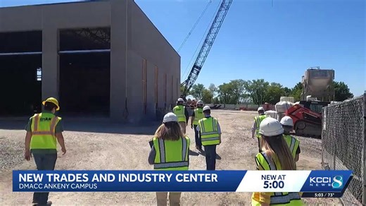 DMACC unveils new trades center focused on Iowa workforce needs