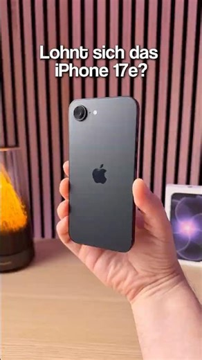Is the iPhone 17e worth it?