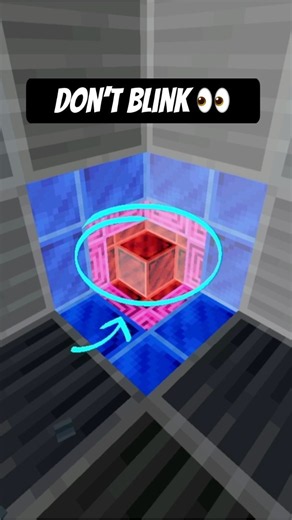 MINECRAFT LOOP is Endless!! 😵‍💫💀 #shorts