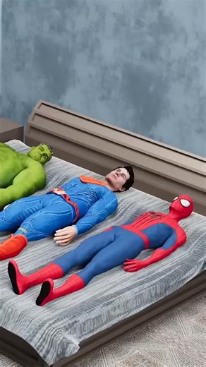 Spiderman, Hulk, and Batman Cartoon Challenge for Kids