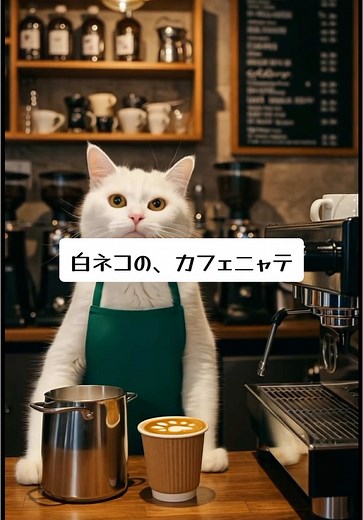 ネコと行くカフェ！癒される猫動画集