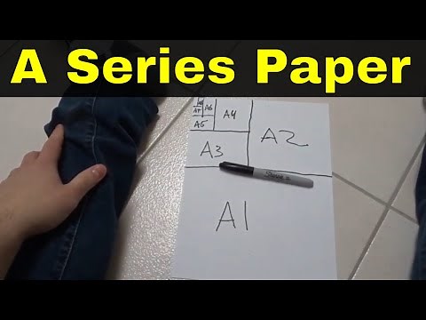 A Series Paper Size Explained-Easy Tutorial