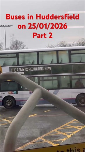 Buses in Huddersfield on 25/01/2026 Part 2 #westyorkshire #transdev #firstbus #bus #kirklees