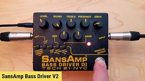 😍Testons le préampli pour guitare basse SansAmp Tech 21V2 🎸 | Mass'In Music - Sonovente.com